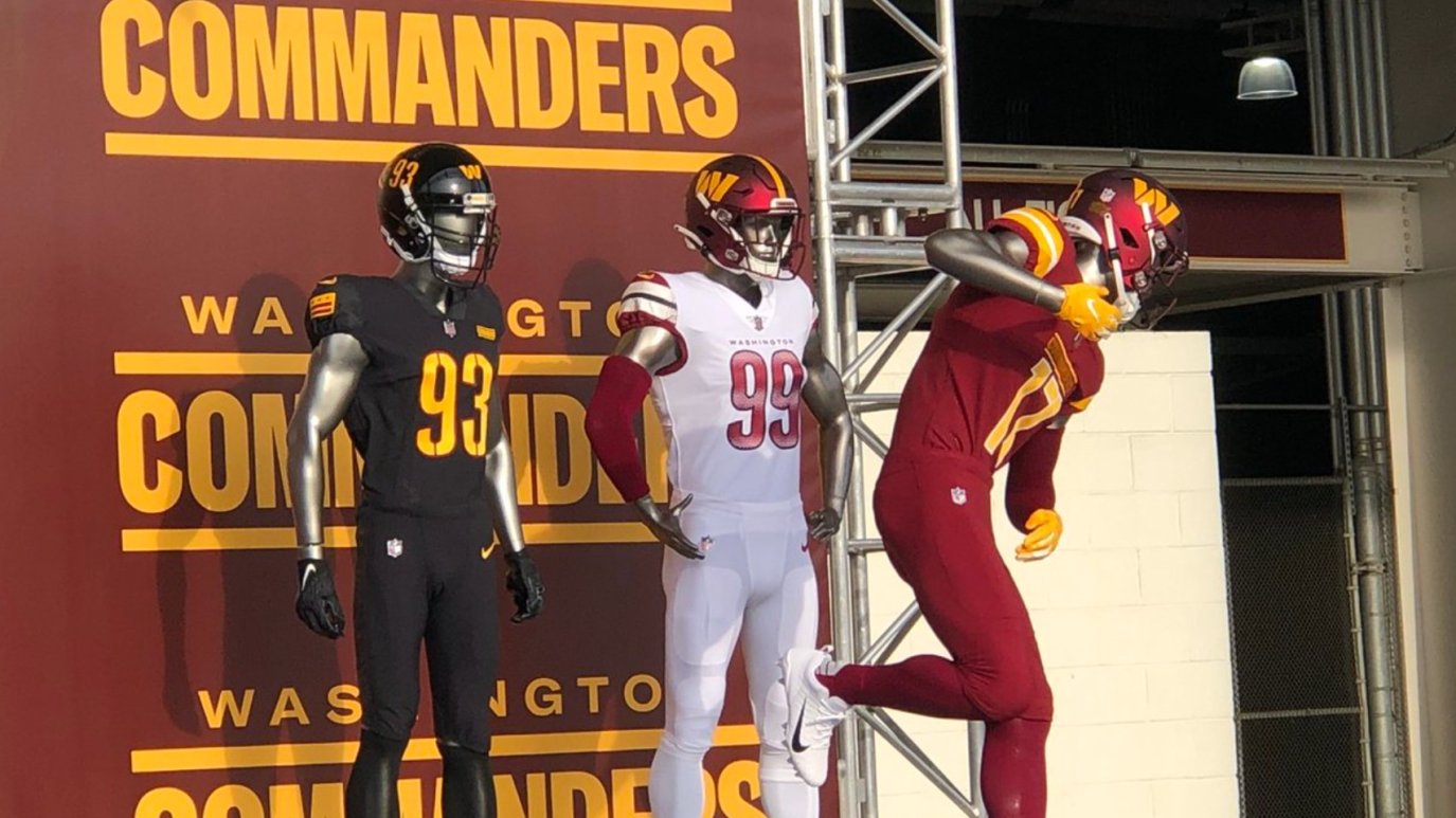 Photos: See the Washington Commanders’ New Uniforms, Logo – NBC4 Washington