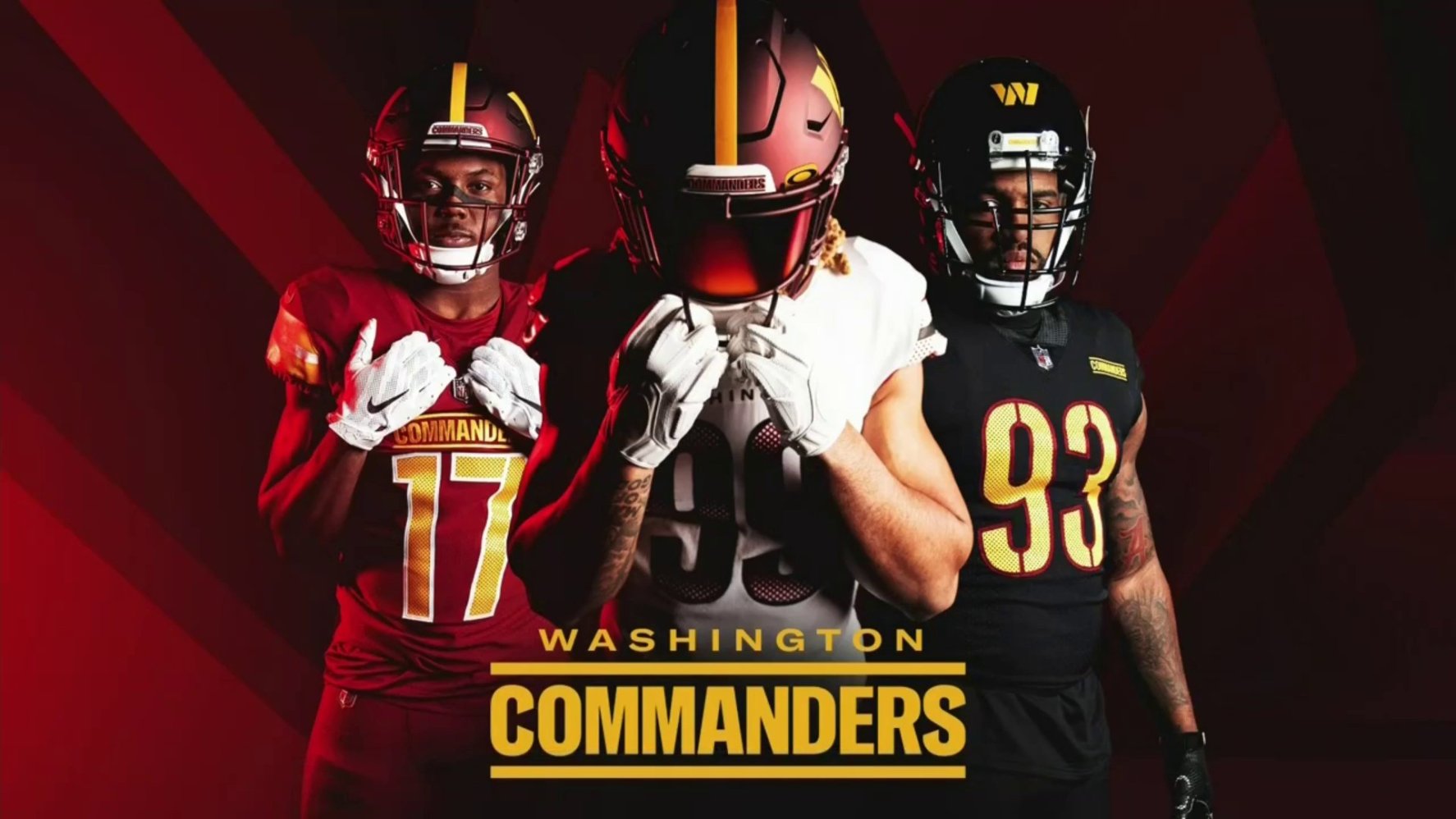 Photos See the Washington Commanders’ New Uniforms, Logo NBC4 Washington