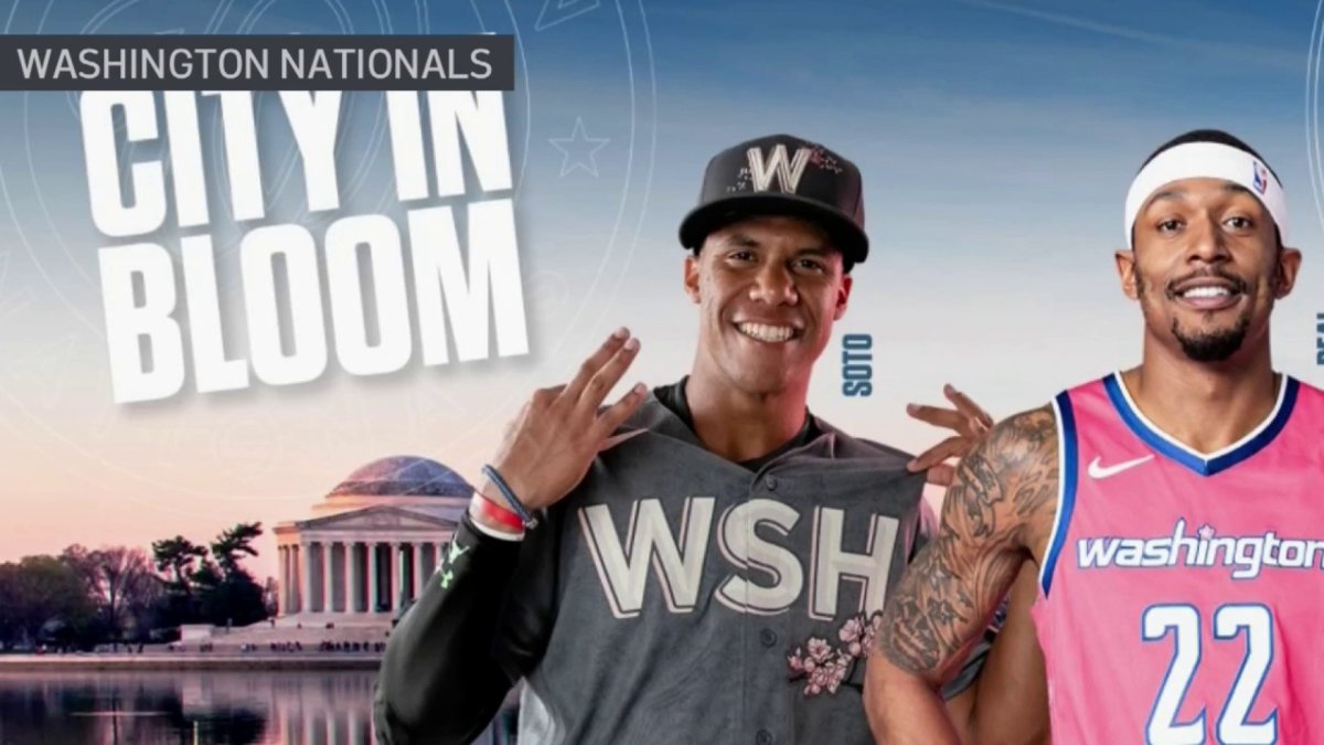 Nationals, Wizards unveil collaborative cherry blossom jerseys
