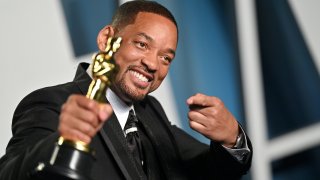 BEVERLY HILLS, CALIFORNIA - MARCH 27: Will Smith attends the 2022 Vanity Fair Oscar Party hosted by Radhika Jones at Wallis Annenberg Center for the Performing Arts on March 27, 2022 in Beverly Hills, California. (