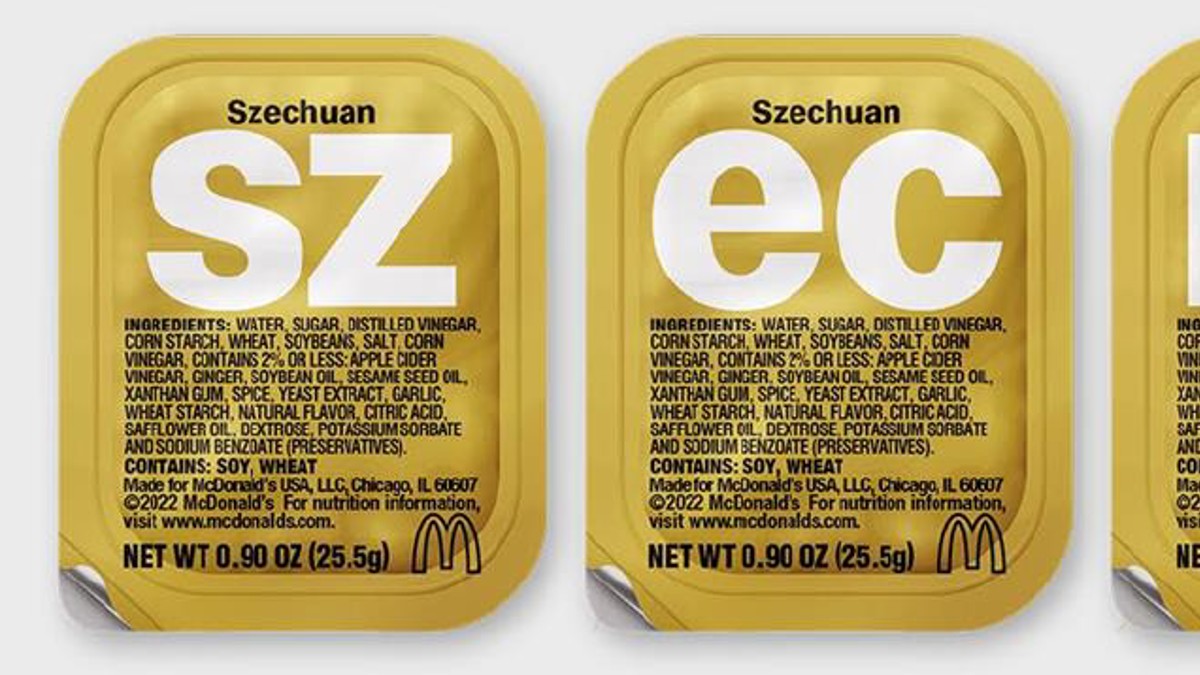 McDonald’s Bringing Back Szechuan Sauce for Limited Time This Month
