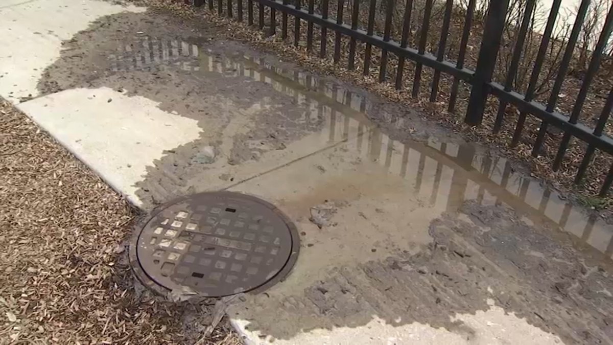 Apparent Sewage Flowing at Rec Center Playground in NW DC - Vimarsana News