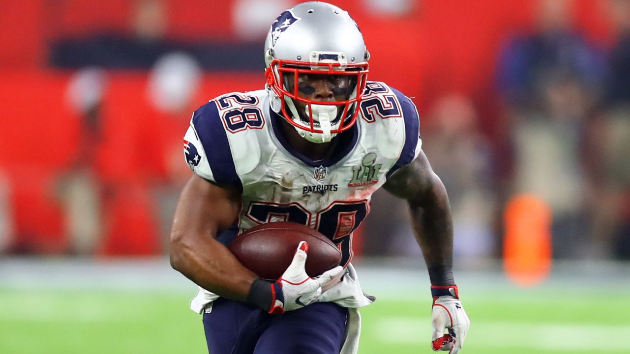 NFL Rumors: Patriots Re-Sign James White to Two-Year, $2.5 Million Contract