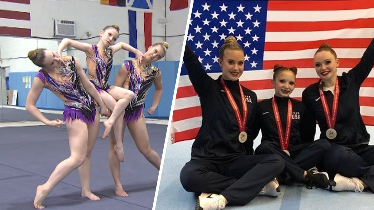 ‘The First US Trio to Medal’: Rockville Acrobatic Gymnasts Earn Silver ...