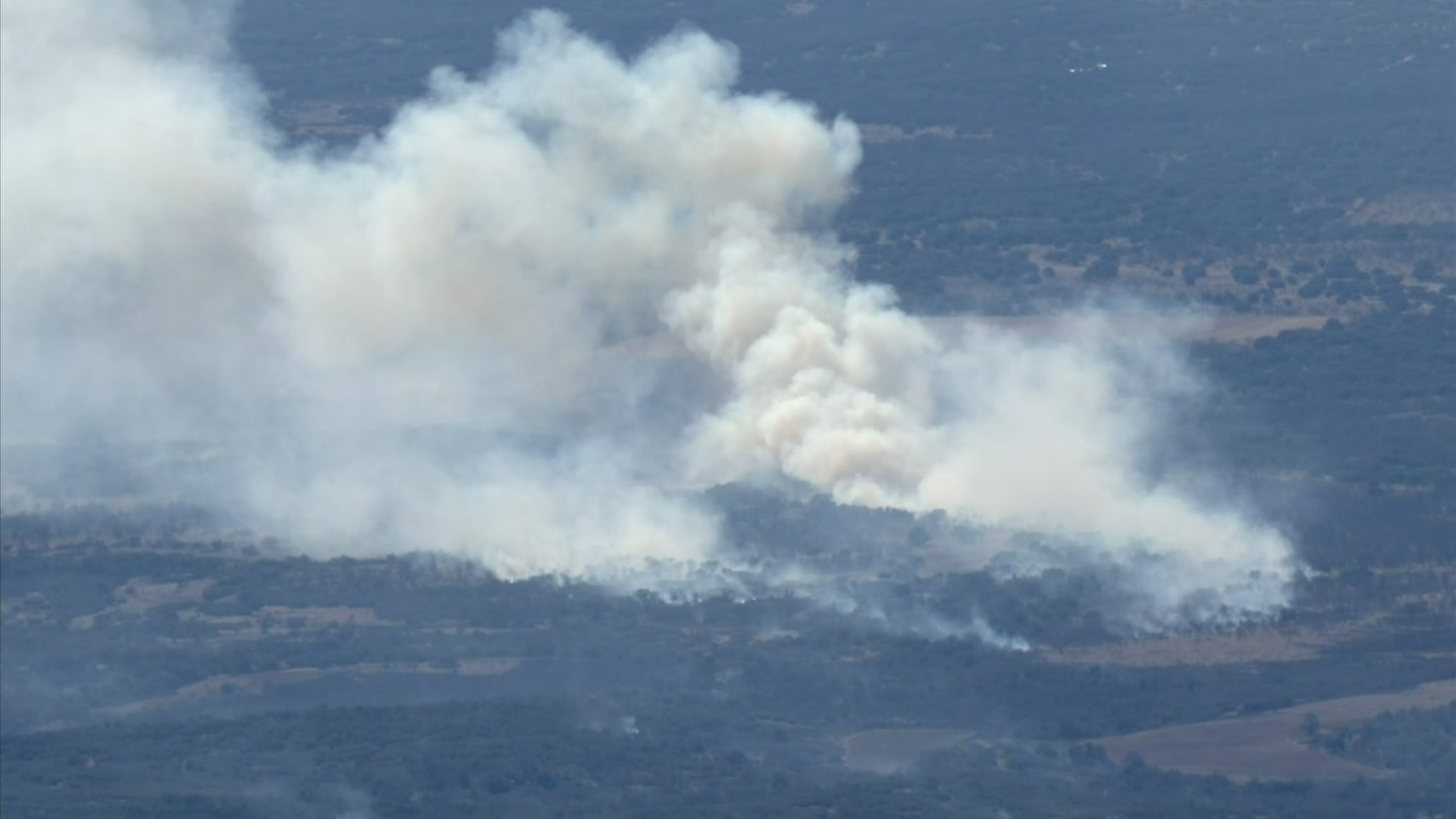 Multiple wildfires burned Friday in what fire officials call the Eastland Complex on Friday, March 18, 2022.
