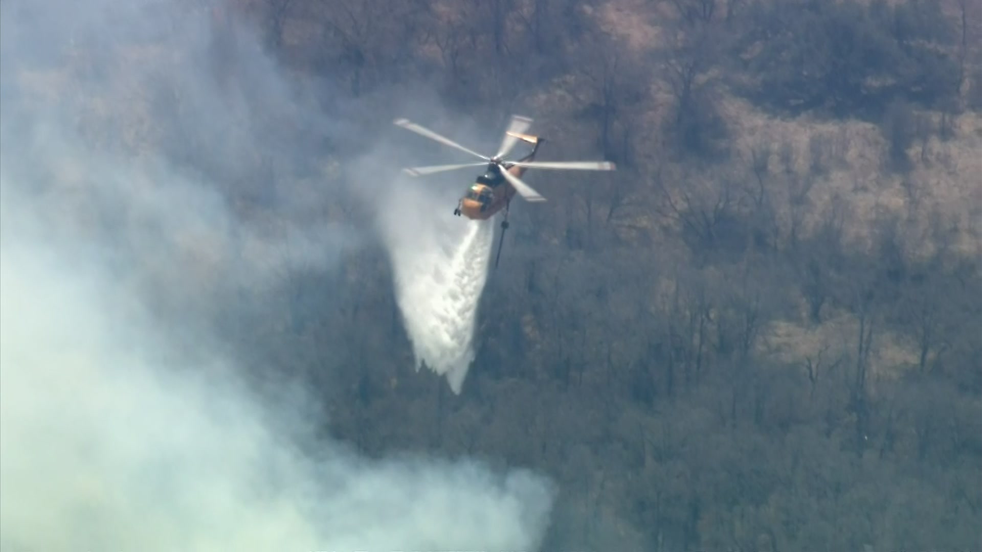 Multiple wildfires burned Friday in what fire officials call the Eastland Complex on Friday, March 18, 2022.