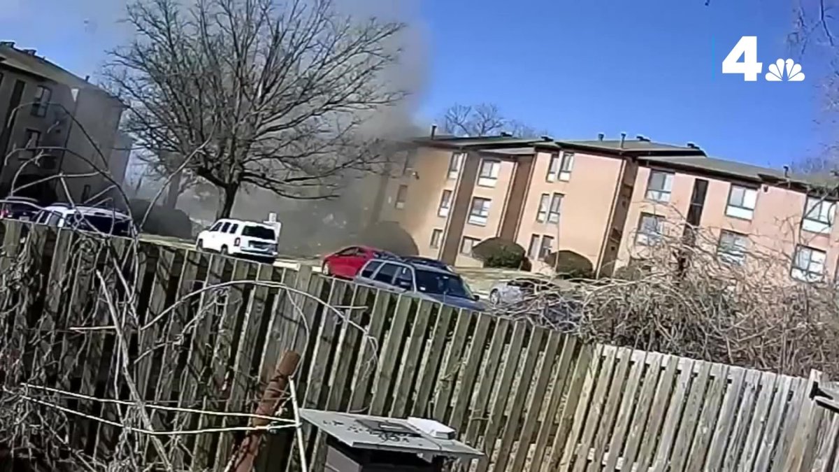 Video Shows the Moment Silver Spring Apartment Exploded NBC4 Washington