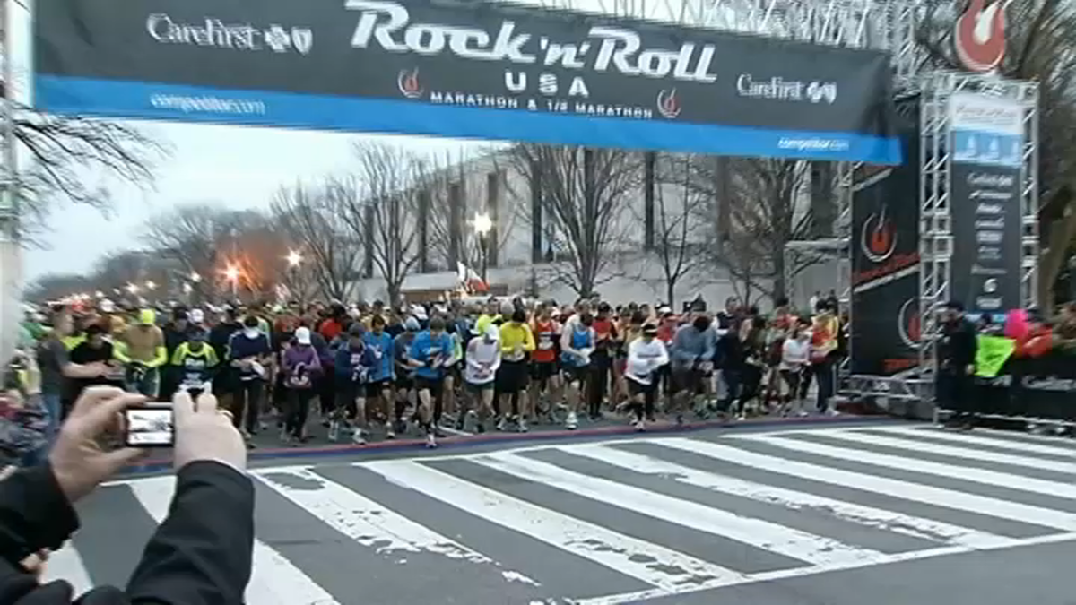Washington DC Road Closures for 2022 Rock n Roll Half Marathon NBC4