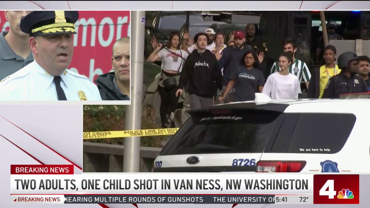 DC Police, Mayor Provide Update on Van Ness Shooting NBC4 Washington