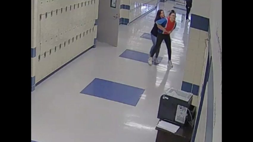 A split moment decision by a Krum ISD teacher on Thursday saved the life of one of her students.