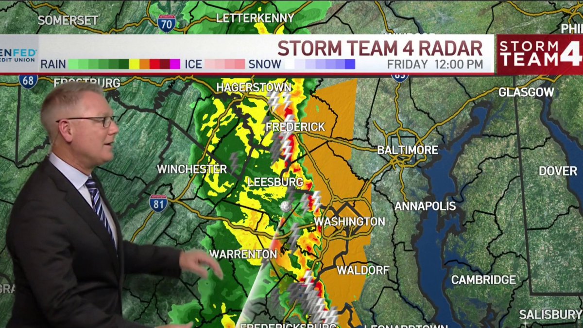 Severe Weather Midday Update May 27 NBC4 Washington