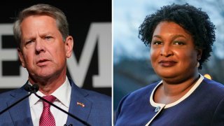 Georgia Gov. Brian Kemp, Stacey Abrams