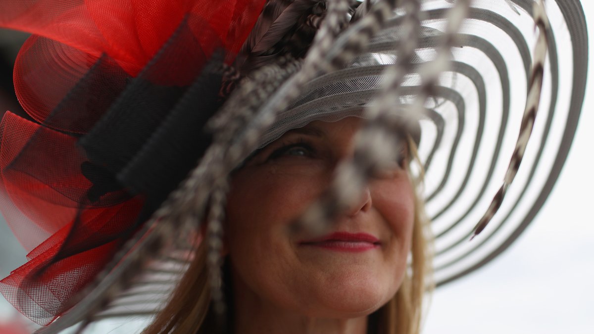 Preakness Blackeyesuzy Facinator’s hat fabulous Hat hats Preakness Hats - Etsy main image 4