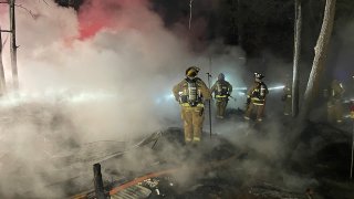 Prince William County barn fire