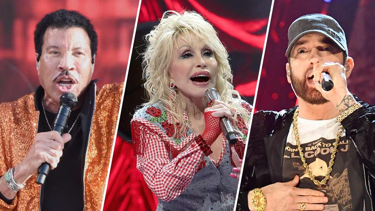 Dolly Parton Eminem Lionel Richie And More Inducted Into Rock Hall Of Fame Nbc4 Washington