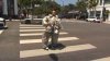 Wearing a Suit Made From a Month's Worth of Trash, Activist Hits Beverly Hills Streets