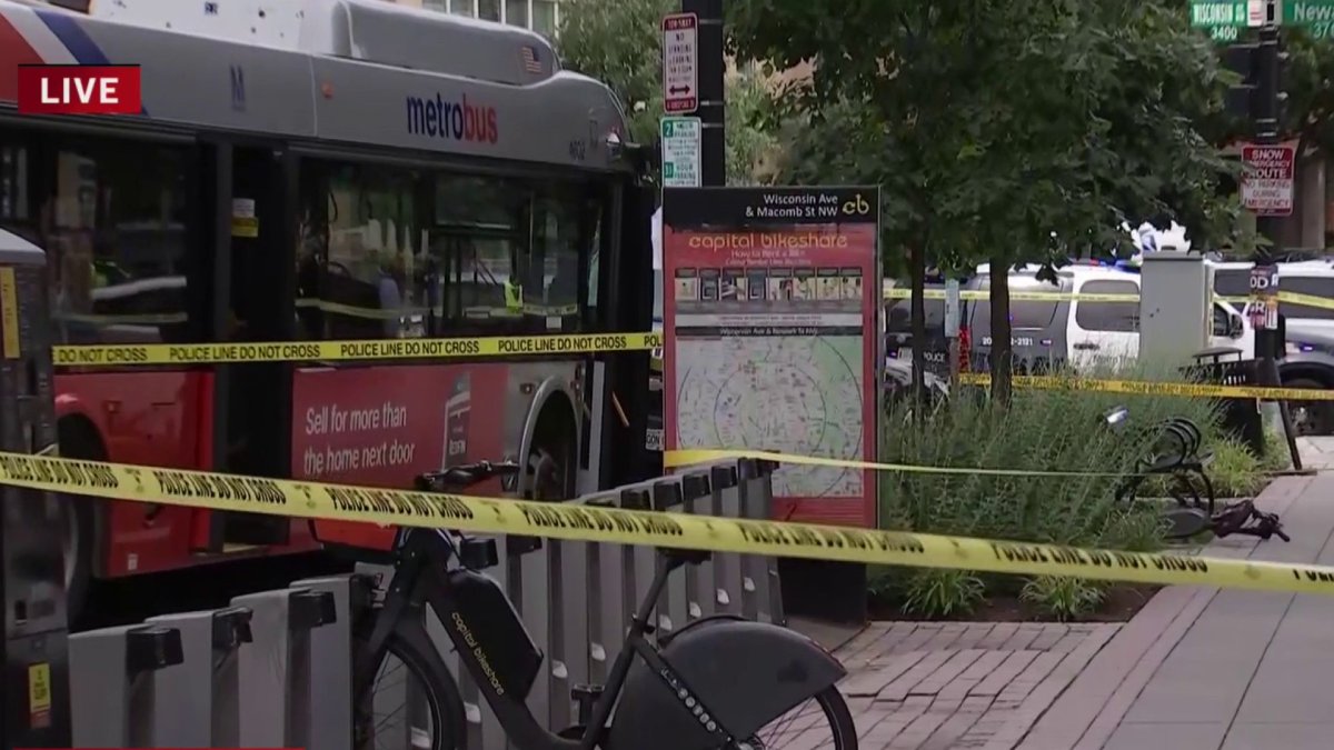 Man Stabbed on Metrobus in Northwest DC – NBC4 Washington