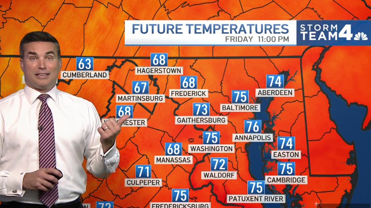 Evening Weather June 17, 2022 NBC4 Washington