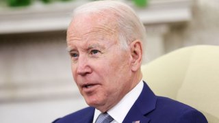 FILE - President Joe Biden in the Oval Office at the White House on May 31, 2022 in Washington, DC.