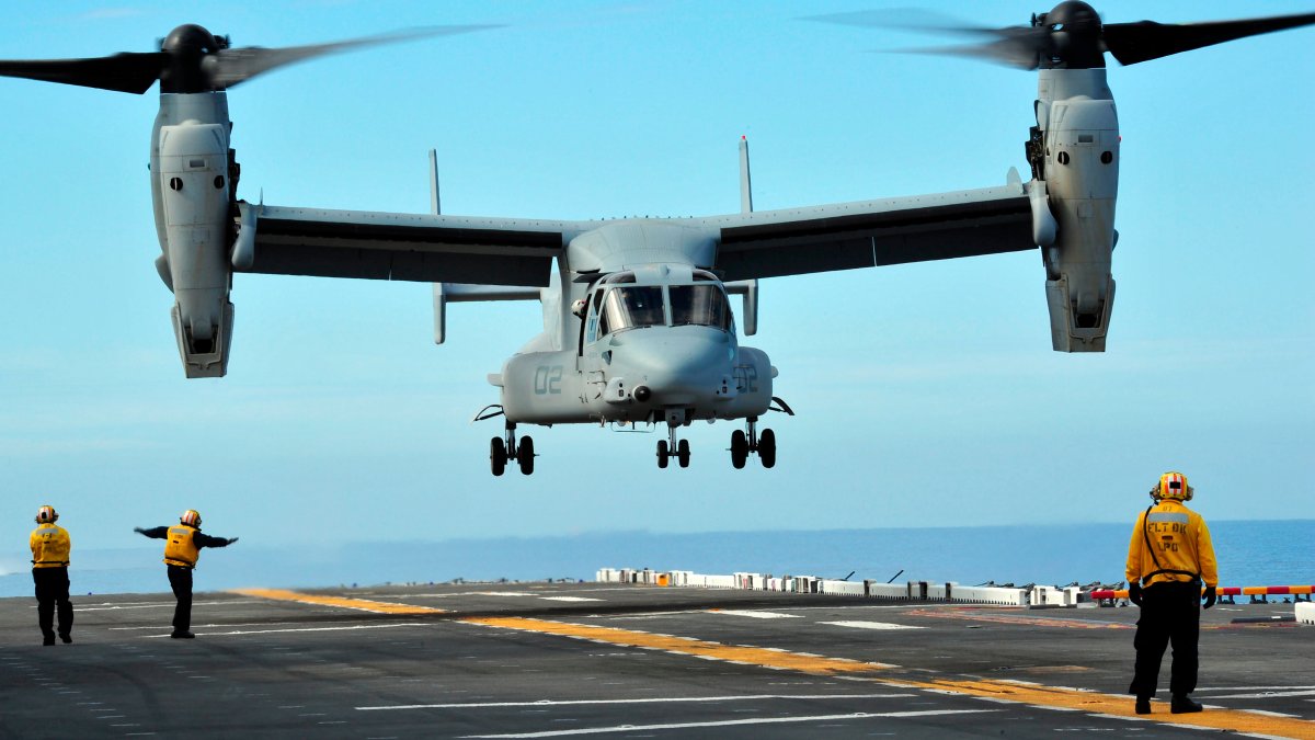 Officials Identify 5 Marines Killed in Osprey Crash in Imperial County ...