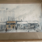Painting of The Villa by John Kinnear