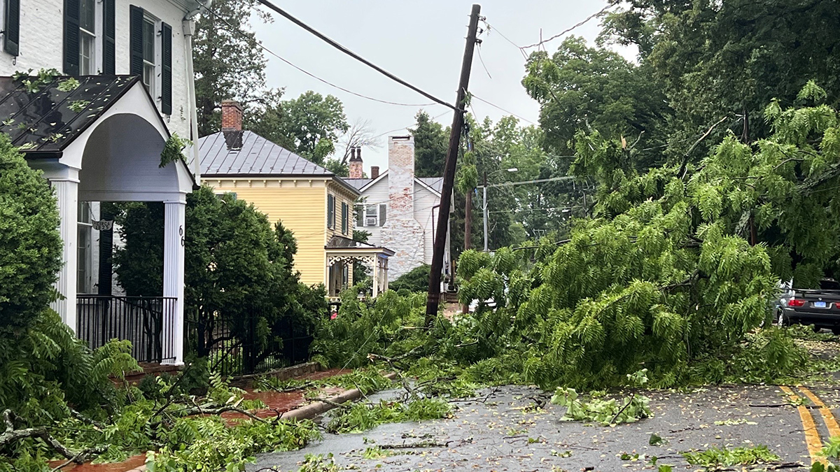 Washington DC Area Weather Severe Storms, Floods Likely Wednesday