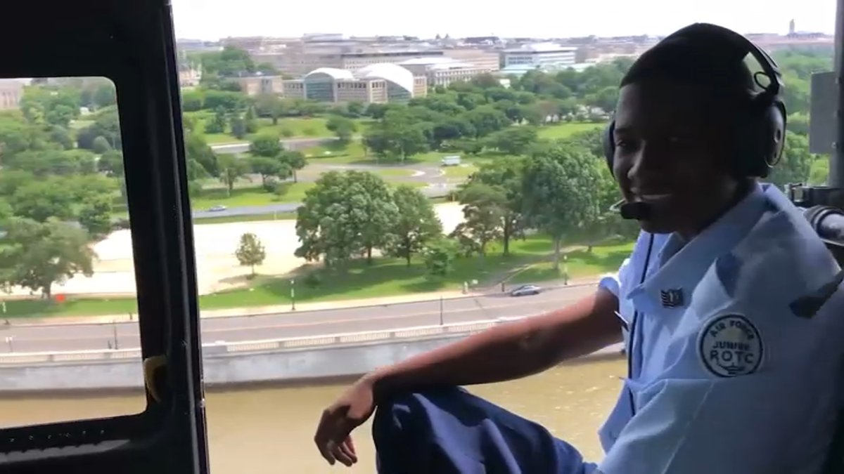 Air Force Honors Prince George's County, Maryland, Teen, Invites Him on Flight – NBC4 Washington - Vimarsana News