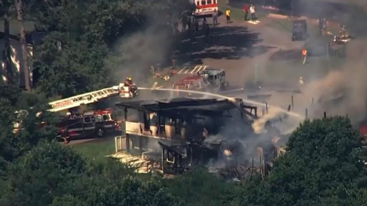 Fire Tears Through Summer Camp in Frederick County, Maryland NBC4