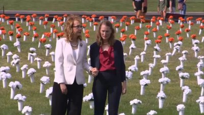 Flower Memorial Represents Lives Lost to Gun Violence
