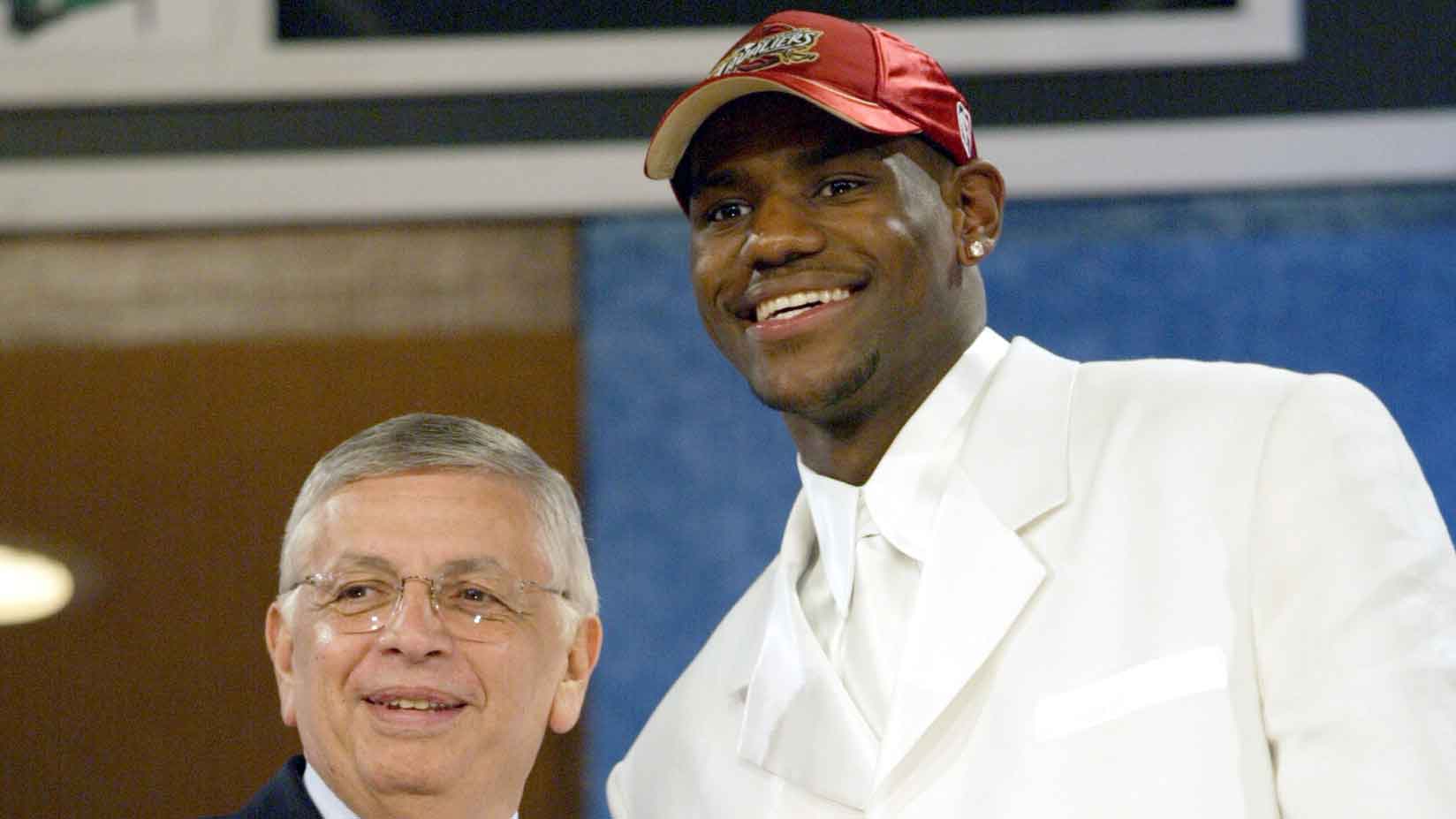 Lebron james draft sales pick number