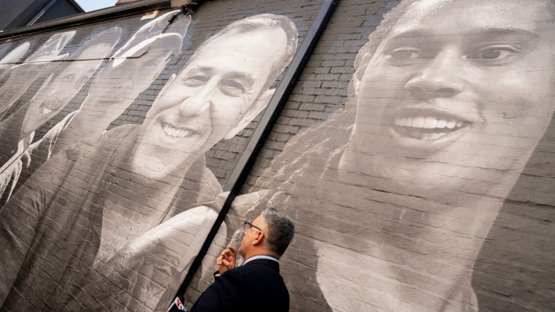 Photos: DC Mural Shows Brittney Griner, Americans Detained Abroad