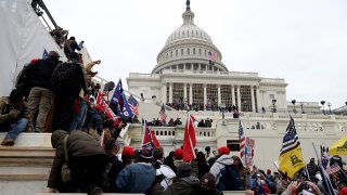 Trump Supporters Hold "Stop The Steal" Rally In DC Amid Ratification Of Presidential Election