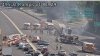 Traffic at Standstill on Beltway OL in Fairfax County After Truck Fire