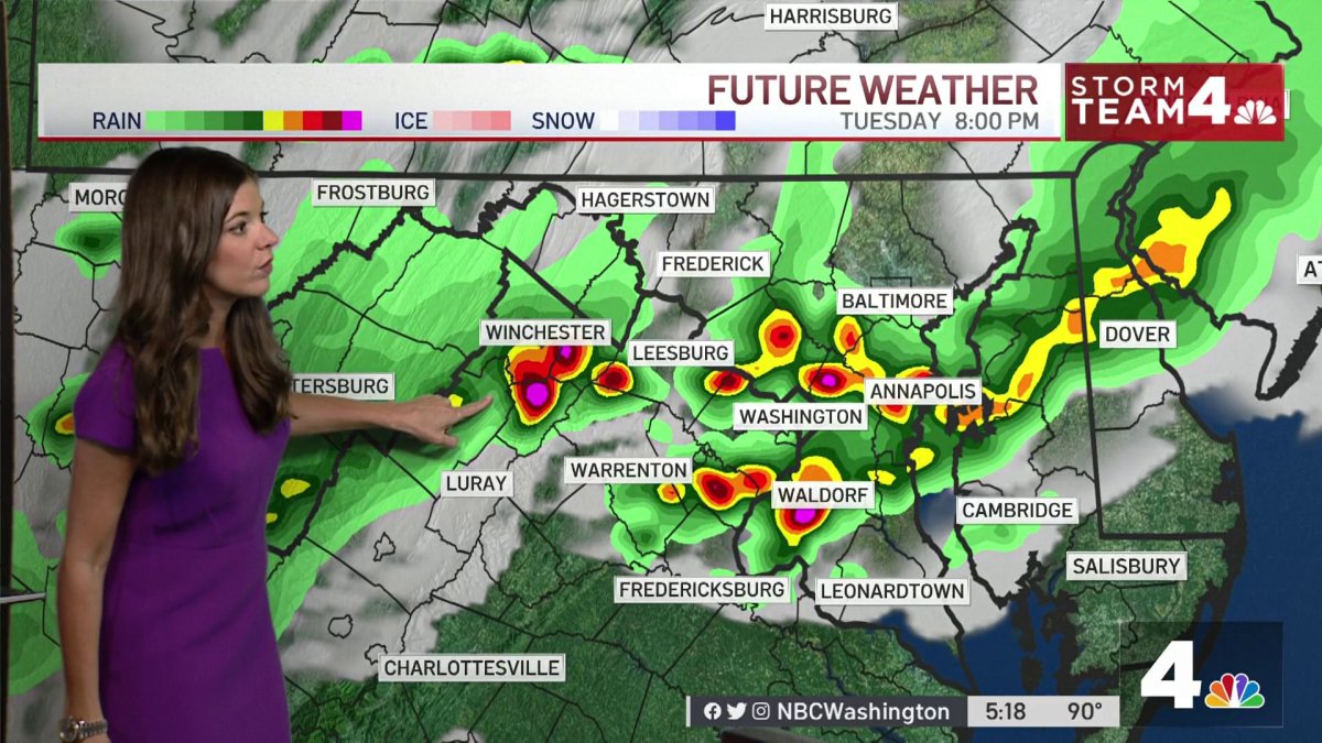Storm Team4 Weather Forecast for DC, Maryland, Virginia – NBC4 Washington - Vimarsana News