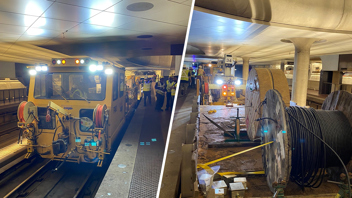 Service Restored on Metro’s Red Line After Fire Saturday Night – NBC4 ...