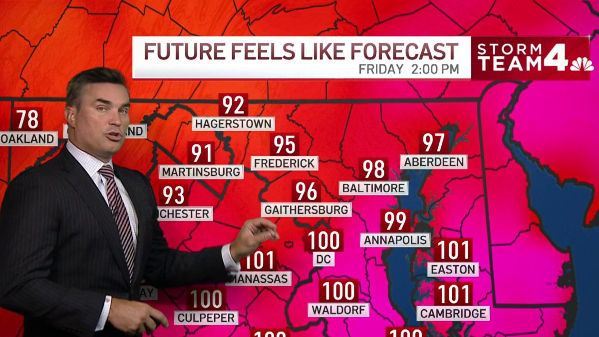 Late Weather Aug. 3, 2022 NBC4 Washington