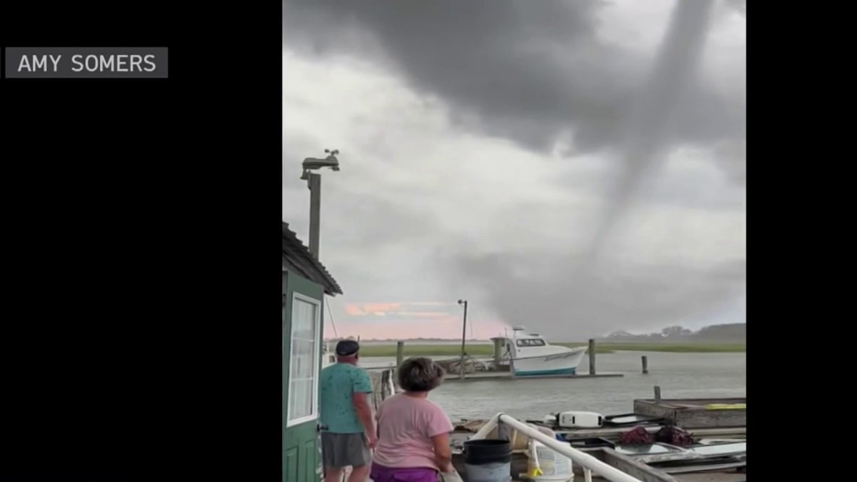 Watch Waterspout on Smith Island Causes Major Damage NBC4 Washington