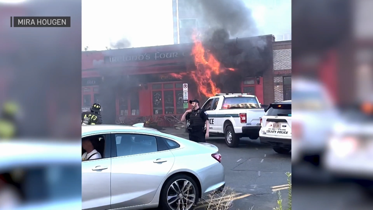 ‘Pure Panic': 14 Hurt After Car Slams Into Arlington Pub, Sparks Fire - NBC4 Washington