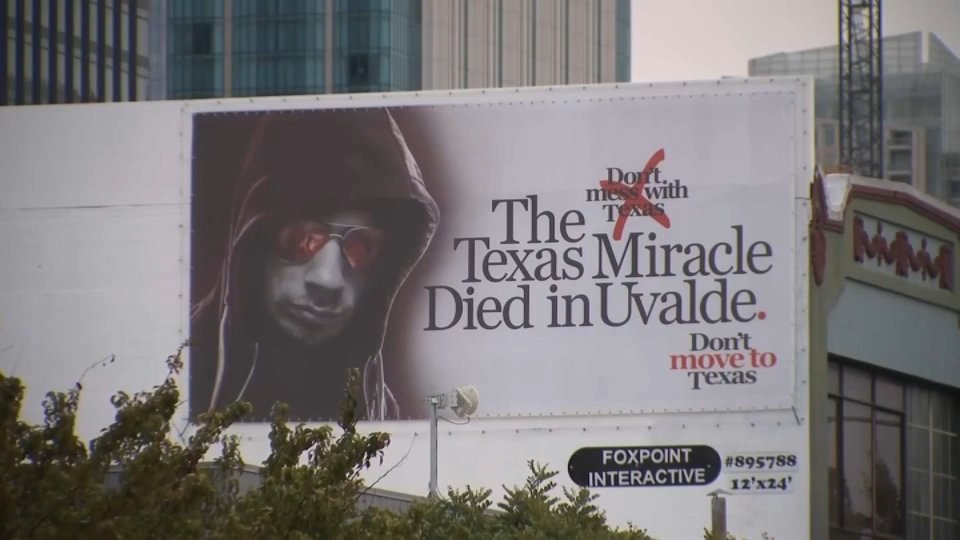 Controversial Billboards Seen in San Francisco, Los Angeles Warn Against Moving to Texas – NBC4 Washington - Vimarsana News