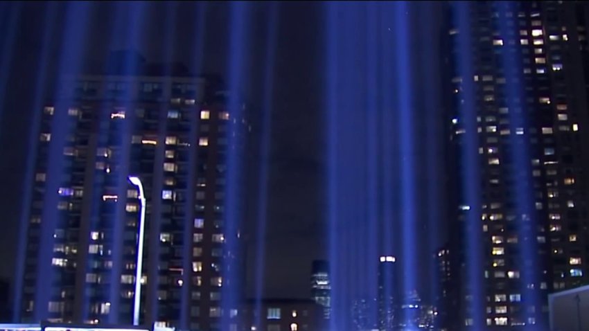 Watch the Test Run for ‘Tribute In Light' to Remember 9/11 Victims