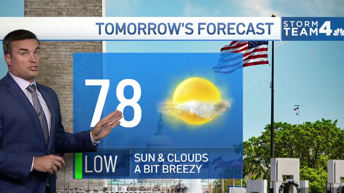 Evening Weather Sept. 25, 2022 NBC4 Washington