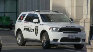 Amtrak police SUV at Union Station