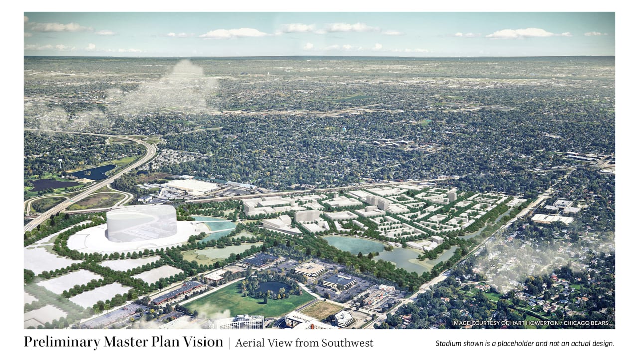 Bears' Arlington Park Master Plan Revealed: Maps, Plans, Graphics