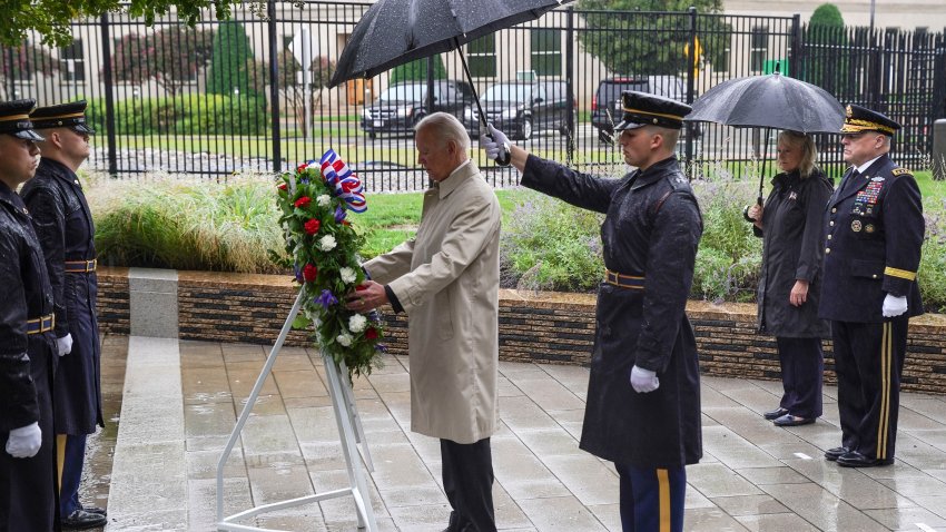 President Biden Lays Wreath to Commemorate the 21st Anniversary of the 9/11 Attacks