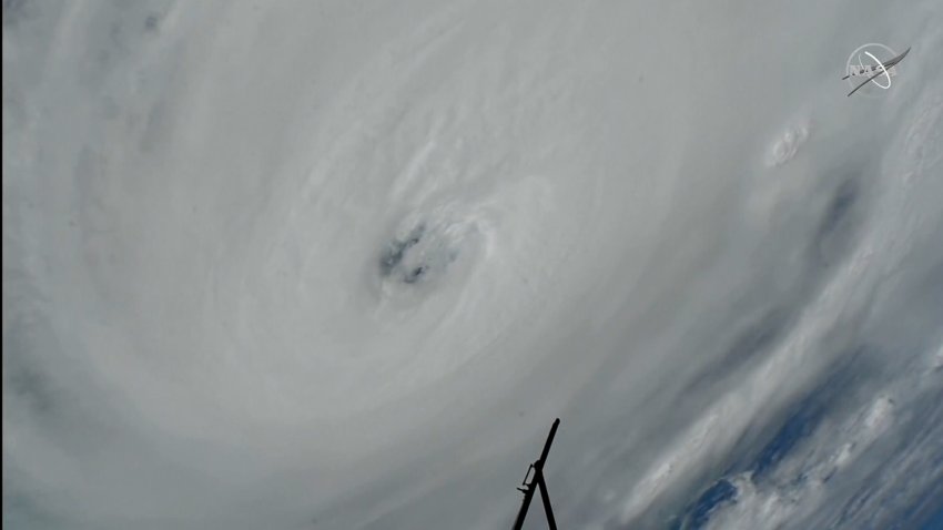 NASA Shares View of Hurricane Ian From ISS
