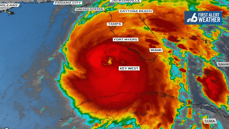 Hurricane Ian Barrels Toward Florida as Extremely Dangerous Category 4 Storm