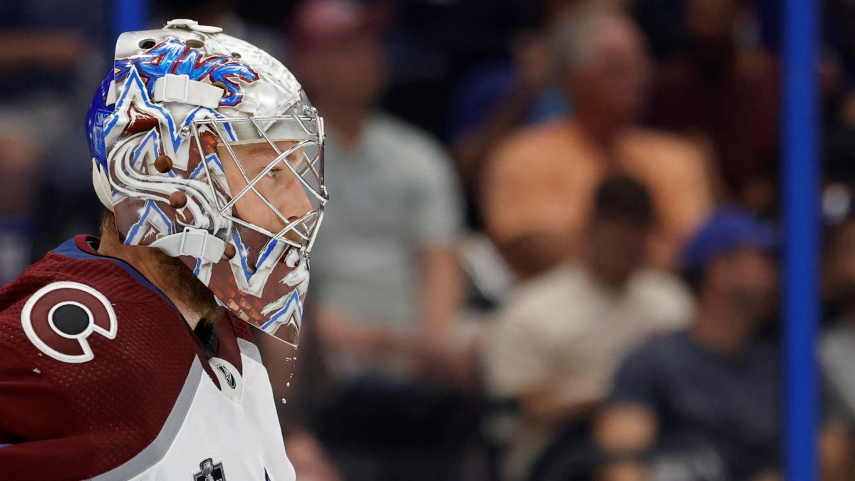 Darcy Kuemper's First Capitals Mask Revealed - Vimarsana News