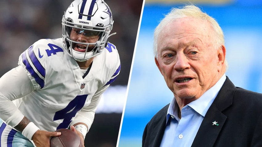 Dallas Cowboys QB Dak Prescott addresses Jerry Jones 1957 photo