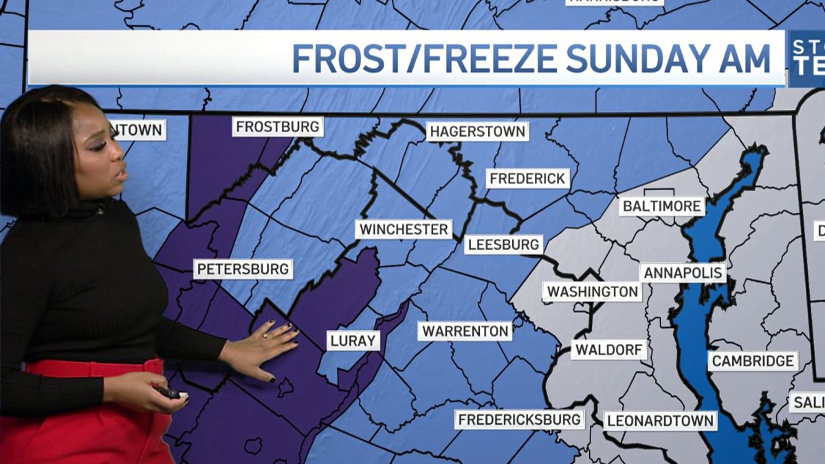 Late Weather Oct. 8, 2022 NBC4 Washington