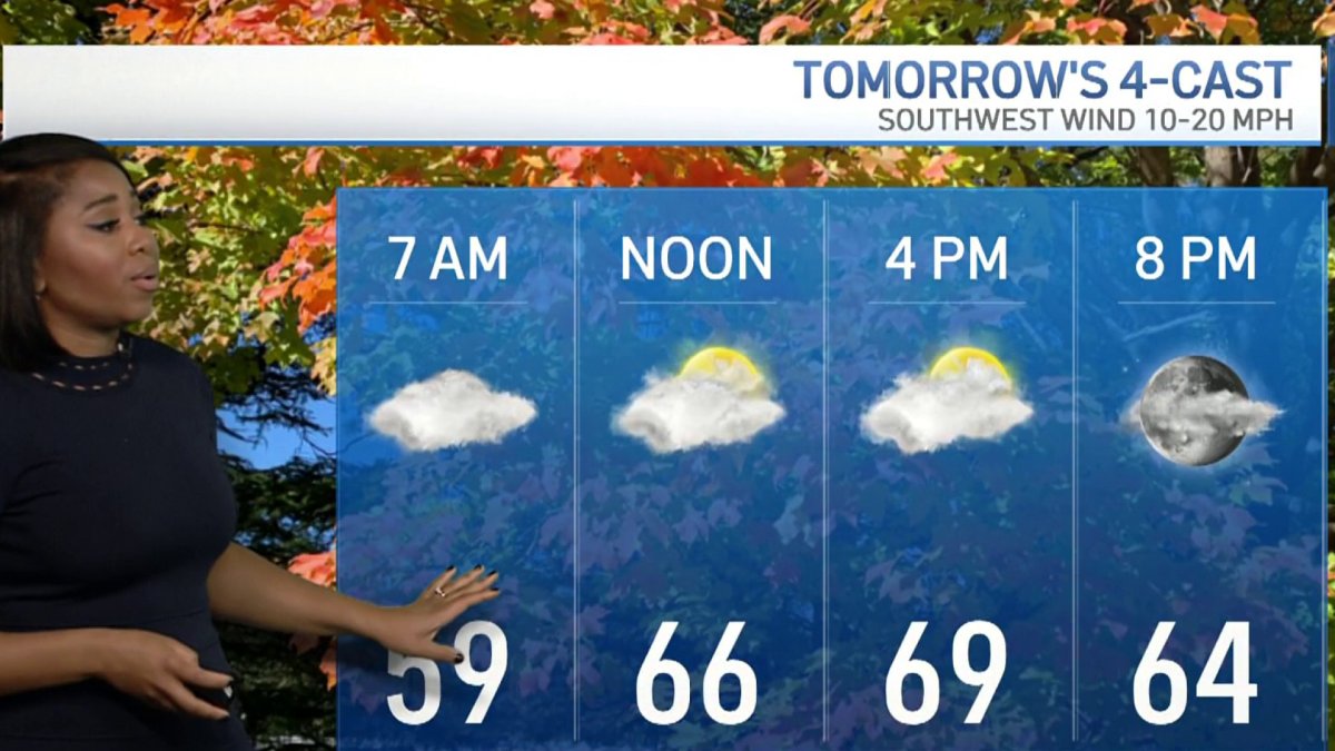 Late Weather Oct. 16, 2022 NBC4 Washington